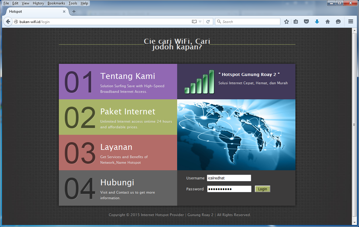 Template Halaman Login Hotspot Mikrotik Router 2011 Fasrtime